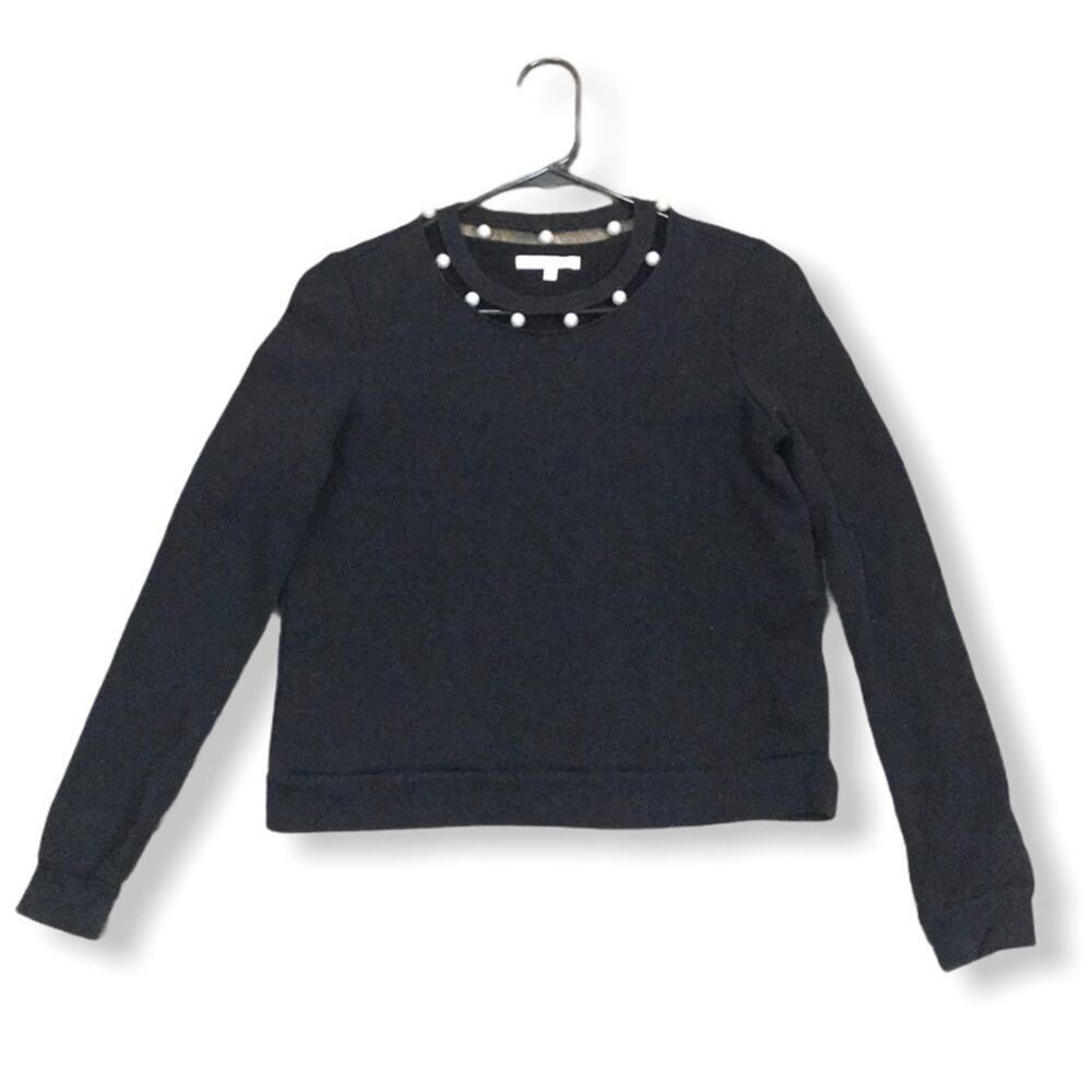 Rebecca Minkoff Pearl Accented Sweater